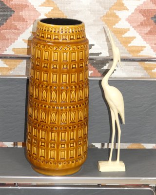 260-40 Inka Vase in Mustard Yellow from Scheurich, 1970s-AFE-1417607