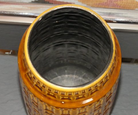 260-40 Inka Vase in Mustard Yellow from Scheurich, 1970s-AFE-1417607