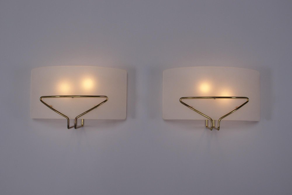 2603 Wall Lights by Pierre Disderot, 1950s