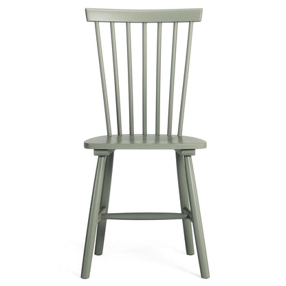 Department Wood H17 Windsor Dining Chair Grey Green