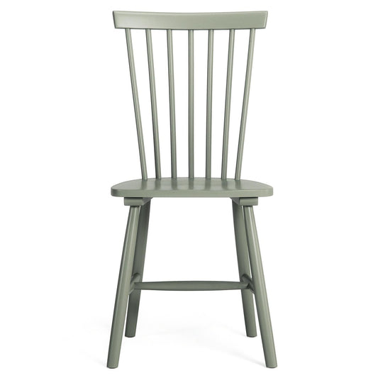 Department Wood H17 Windsor Dining Chair Grey Green