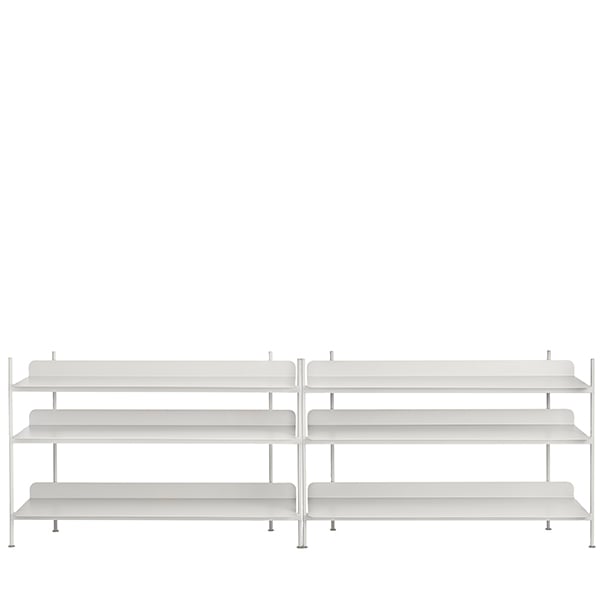 Compile shelf by Muuto #Configuration 6, grey #