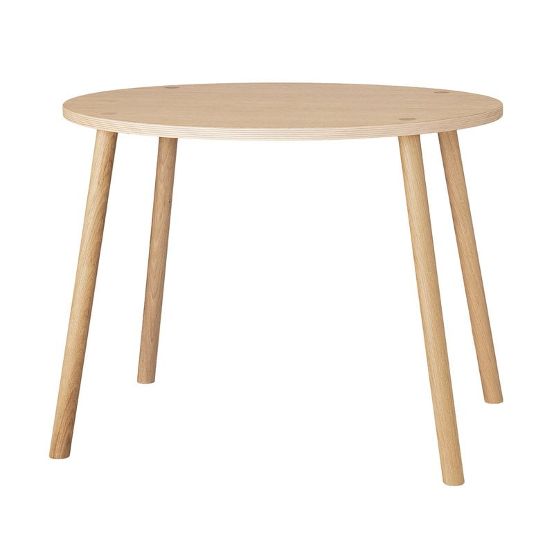 Mouse table by Nofred #low, lacquered oak #