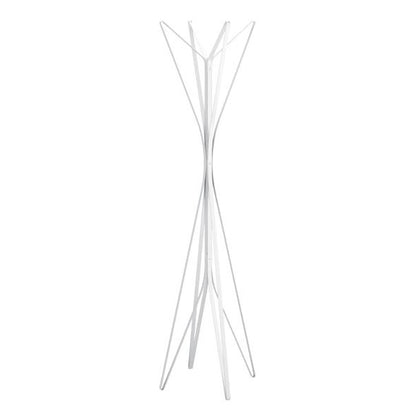 Aster - Steel Coat Rack by Zanotta #48 x 48 x h 170 cm / White