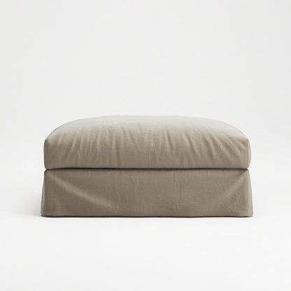 Decotique Le Grand Air Footstool Savage Linen