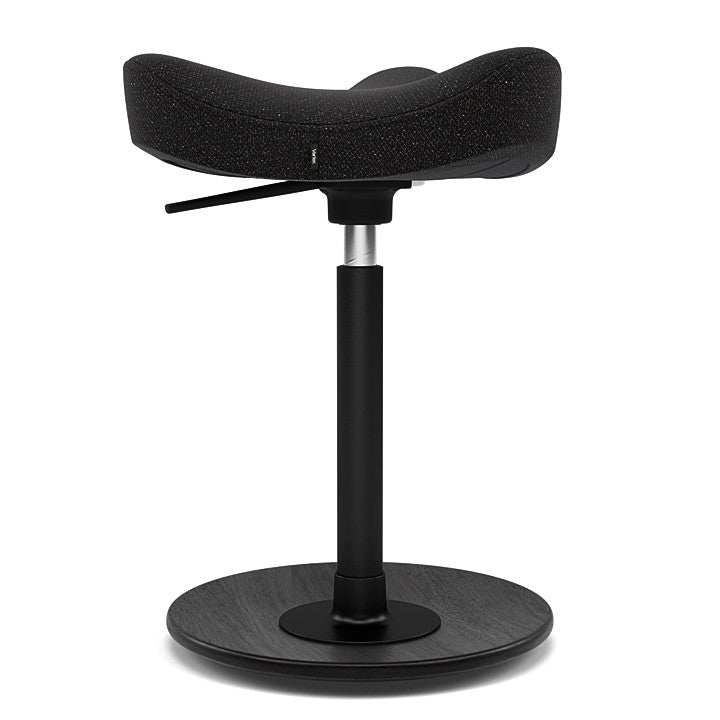 Move™ Compact - Rocker ergonomic office stool in wood and fabric (Upholstery Material - Re-Wool) by Varier Furniture