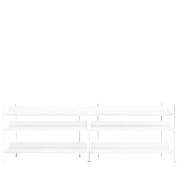 Compile shelf by Muuto #Configuration 6, white #