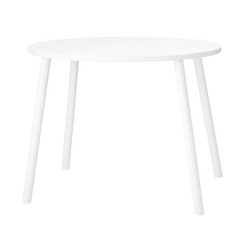 Mouse table by Nofred #low, white #