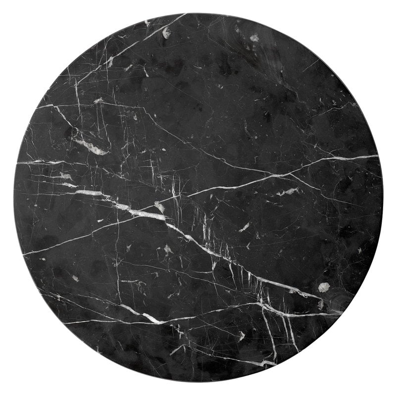 Marble top for Androgyne table by Audo Copenhagen #black #