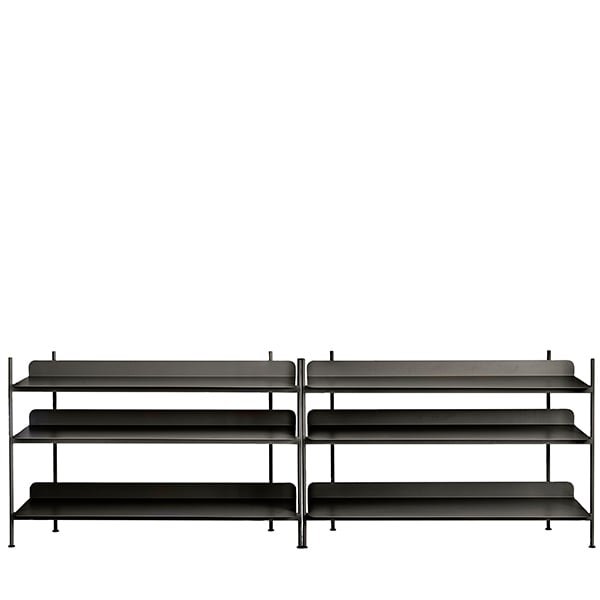 Compile shelf by Muuto #Configuration 6, black #