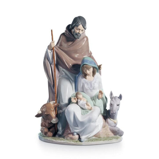 Joyful Event Nativity Figurine by Lladró