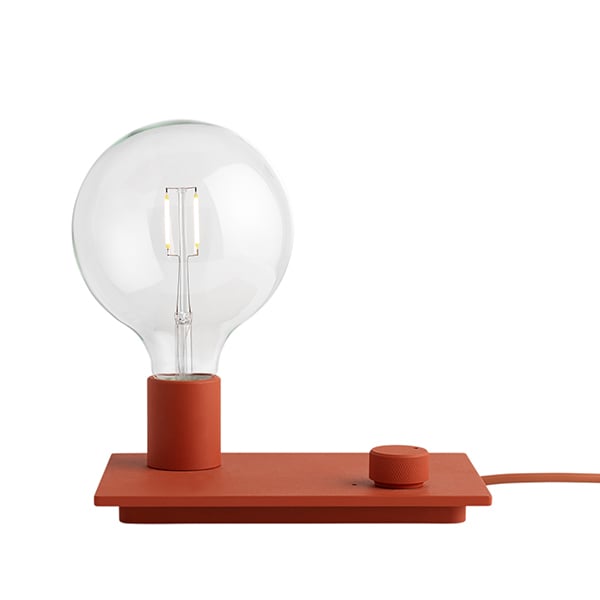 Control table lamp by Muuto #red #