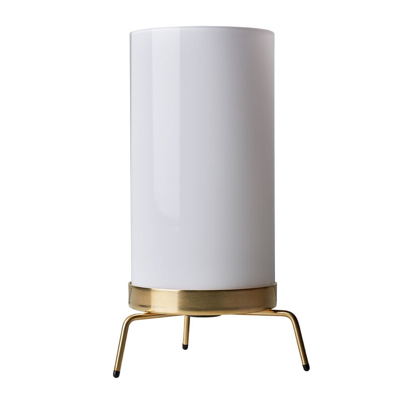 PM-02 table lamp by Fritz Hansen #opal - brass #