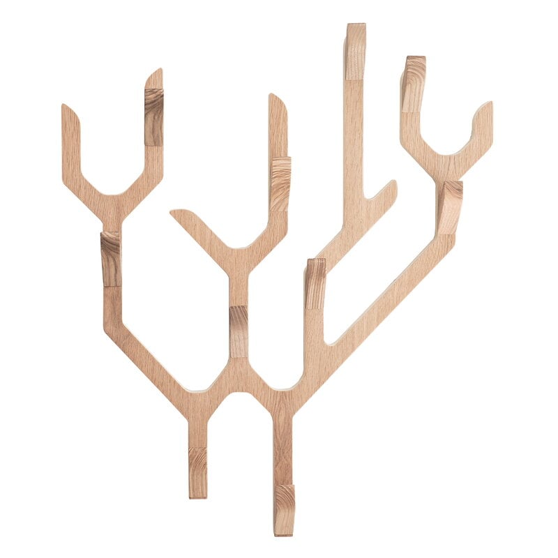 Ambroise wall coat rack by Hartô #oak #