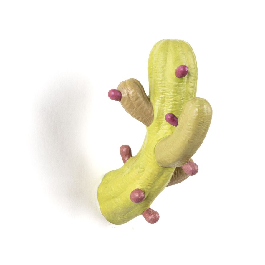 Resin coat hanger Cactus by Seletti #Coloured