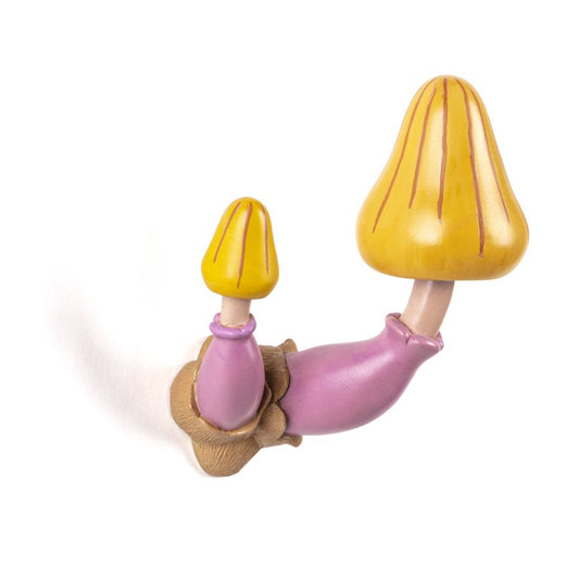 Resin coat hangers Hangers Mushroom #2 by Seletti #Coloured