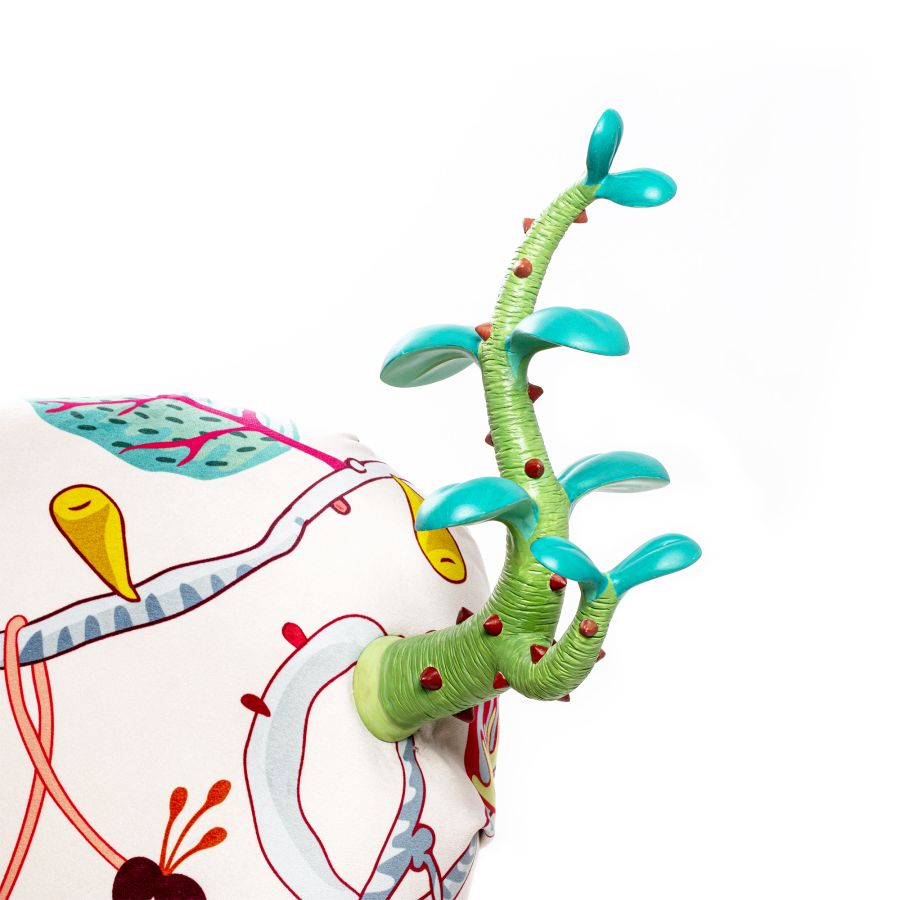 Resin coat hangers Hangers Sprout Big by Seletti #Coloured