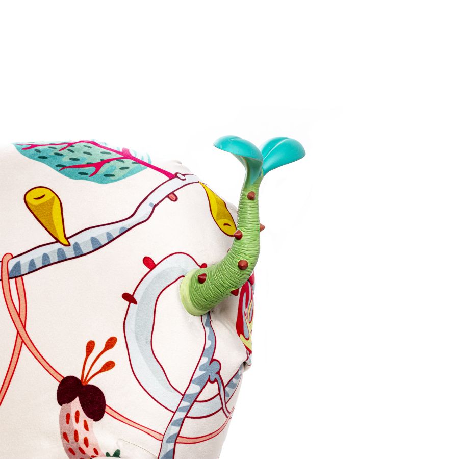 Resin coat hangers Hangers Sprout Small by Seletti #Coloured