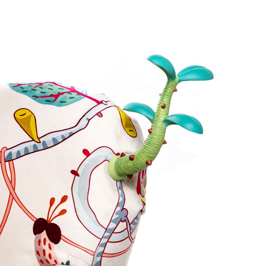 Resin coat hangers Hangers Sprout Medium by Seletti #Coloured