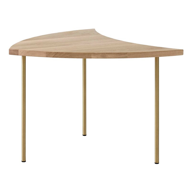 Pinwheel HM7 side table by &Tradition #oiled oak #