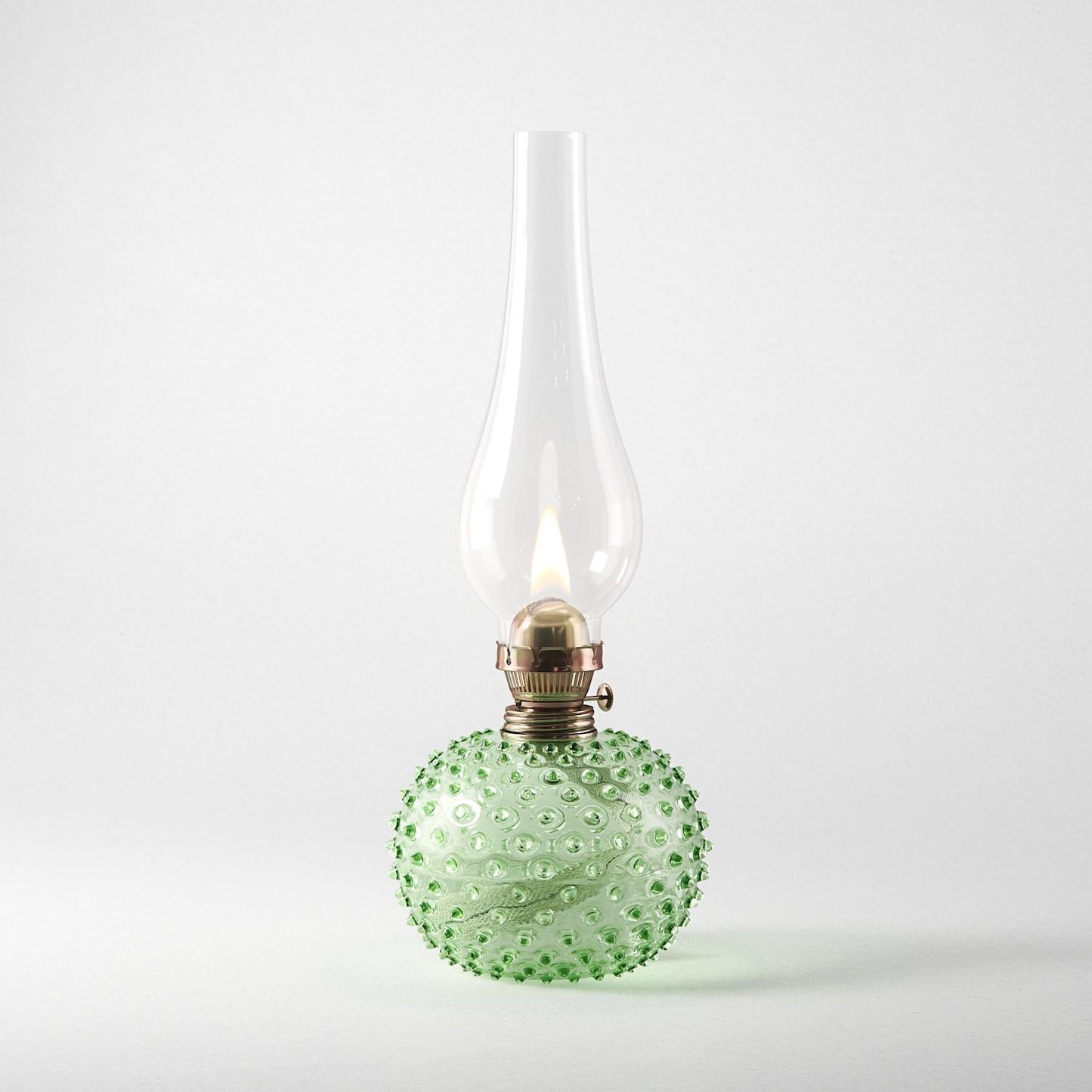 Department Paris Oil Lamp Light Green