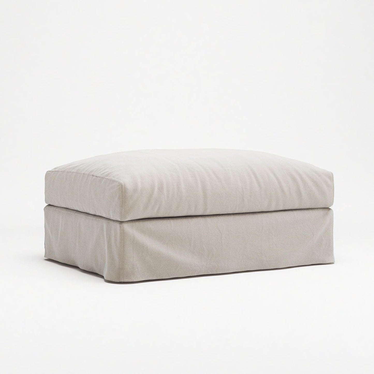 Decotique Le Grand Air Footstool Cream White