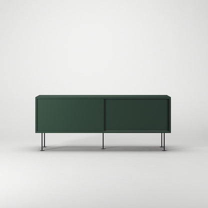 Decotique Vogue TV Bench with Legs 136 Green/Black