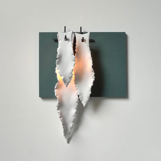 3 Agave Leafs Wall Light by Sander Bottinga