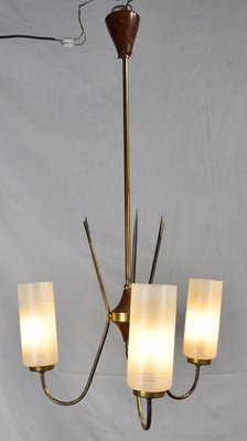 3-Arm Ceiling Lamp, 1950s-ROJ-655322