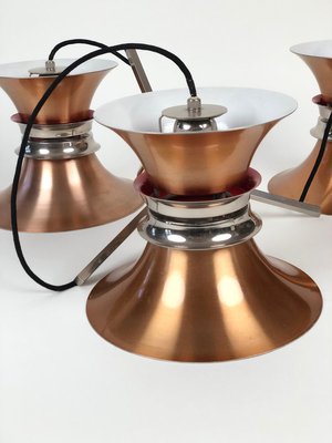 3 Element Pendant Light from Carl Thor for Granhaga, 1960s-BAF-763459