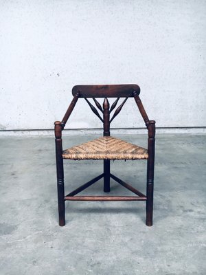 3-Legged Side Chair Model Monk, 1930s-RQV-1823433