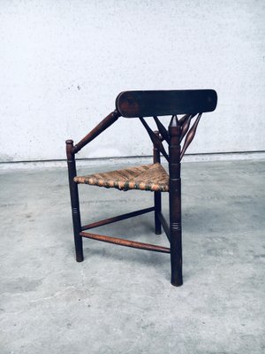 3-Legged Side Chair Model Monk, 1930s-RQV-1823433