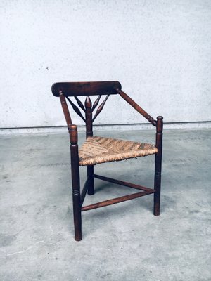 3-Legged Side Chair Model Monk, 1930s-RQV-1823433