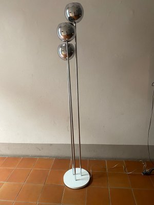 3-Light Floor Lamp attributed to Goffredo Reggiani, Italy, 1960s-TKR-1703226