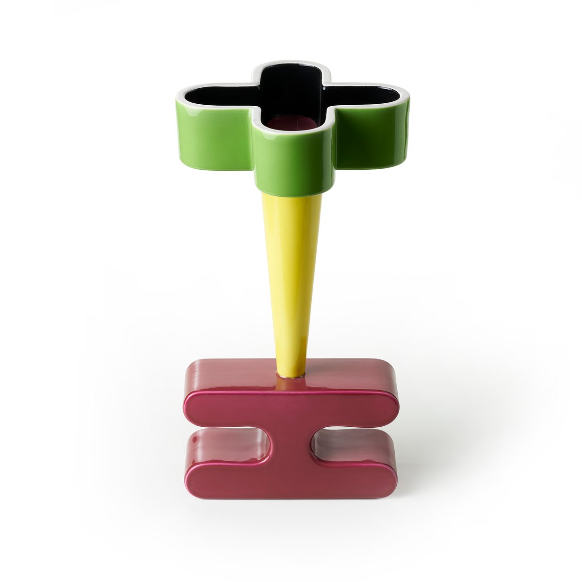 3-Piece Cross Vase by Karim Rashid for Bitossi, 2006