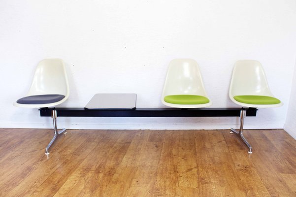 3-Seat Bench by Charles & Ray Eames for Vitra, 1970s-BQF-1279382