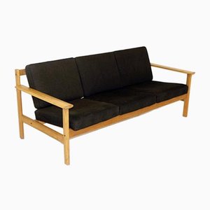 3-Seat Sofa in Oak, Sweden, 1960-GEK-1028323