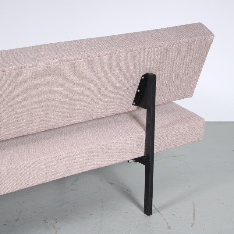 3-Seater Sleeping Sofa by Gijs Van Der Sluis for Gispen, Netherlands, 1960s