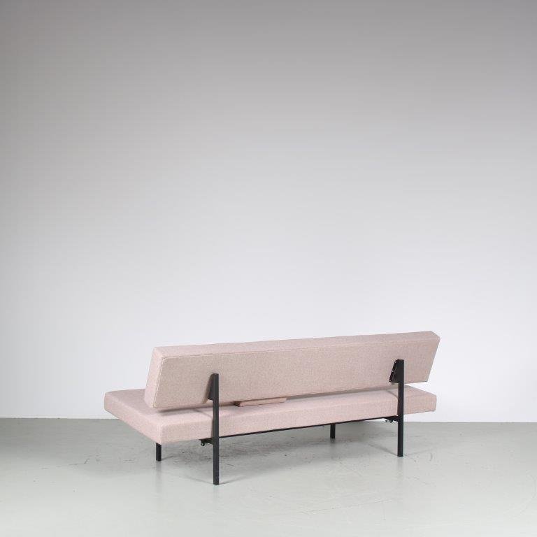 3-Seater Sleeping Sofa by Gijs Van Der Sluis for Gispen, Netherlands, 1960s