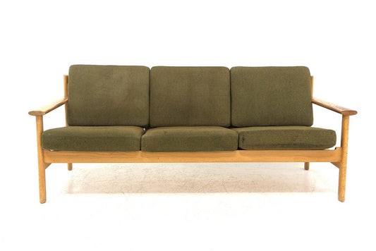 3-Seater Sofa in Oak, Sweden, 1970