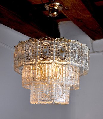 3-Tier Chandelier from Kinkeldey, Germany, 1970s-EJE-953918