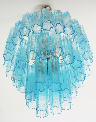 3-Tier Murano Glass Tube Chandelier, 1990s-OVO-1672027