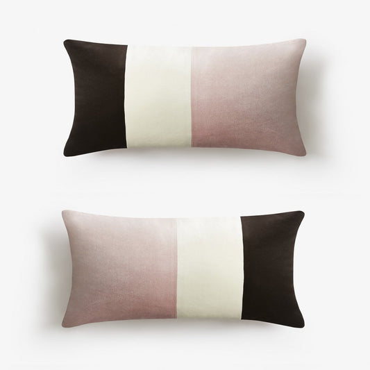 3-Tone Bedroom Cushion in Pink by Lorenza Briola for LO Decor