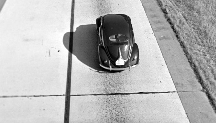 3 Volkswagen Beetle on Street, Germany 1938, Printed Later 1938/2021-DYV-1128712