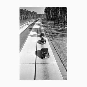 3 Volkswagen Beetle on Street, Germany 1938, Printed Later 1938/2021-DYV-1128712