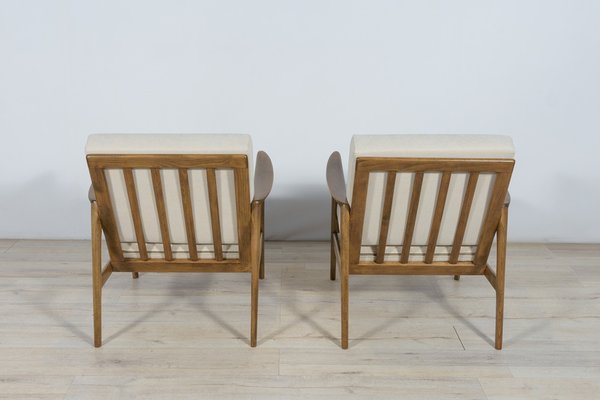 300-139 Armchairs from Swarzędzka, 1960s, Set of 2-NIT-1363277