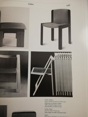 300 Model Chairs by Joe Colombo for Wells, 1970s, Set of 6-UIW-1140106