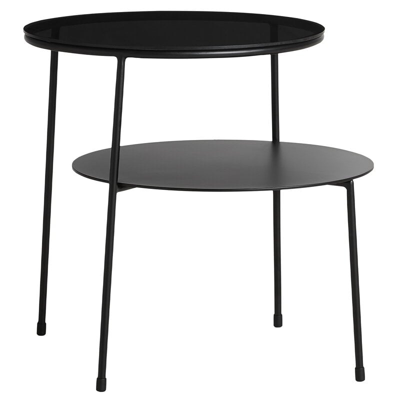 Duo side table 2.0 by Woud #black #