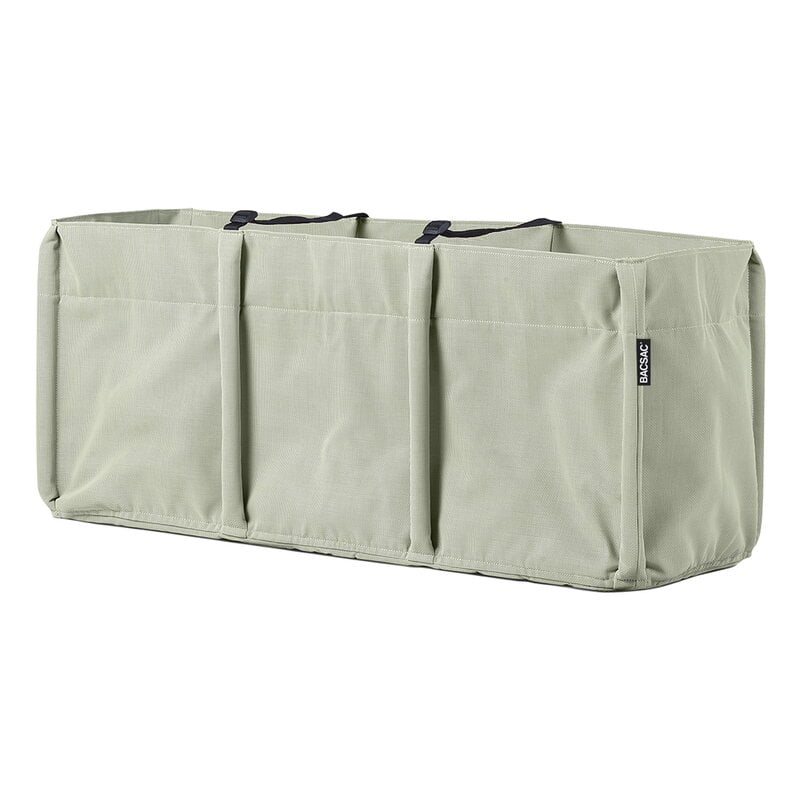 Baclong 3 fabric planter by Bacsac #110 L, lime green #