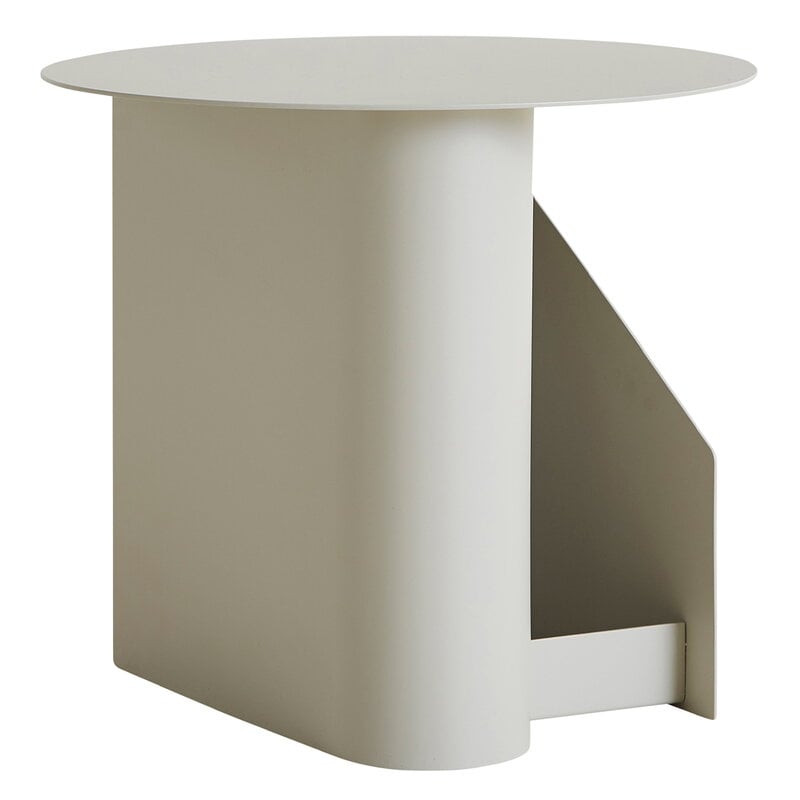 Sentrum side table by Woud #warm grey #